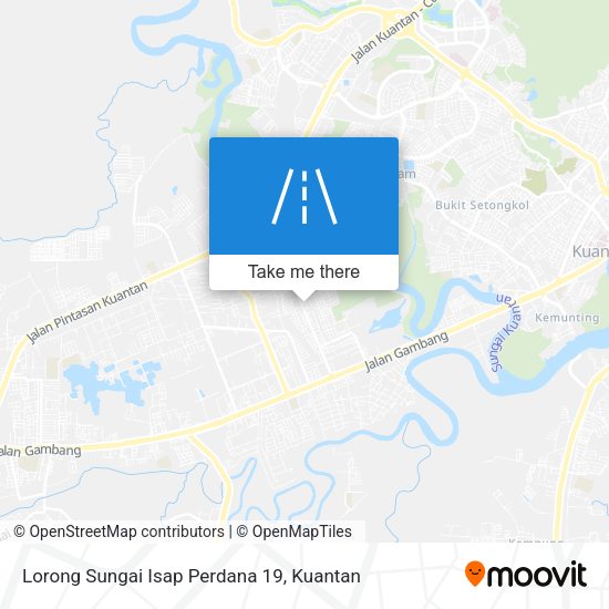 Peta Lorong Sungai Isap Perdana 19