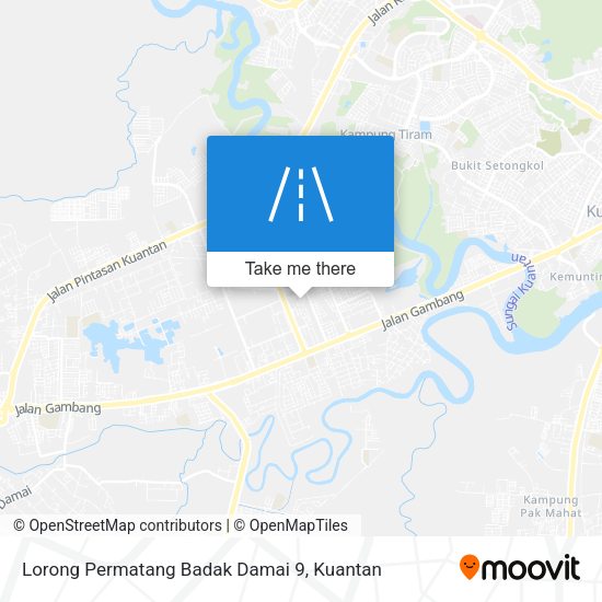 Lorong Permatang Badak Damai 9 map
