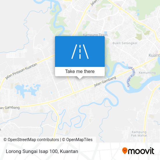 Lorong Sungai Isap 100 map