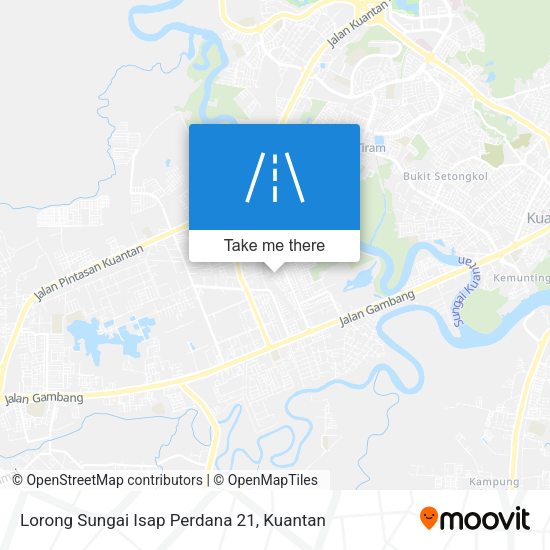 Lorong Sungai Isap Perdana 21 map