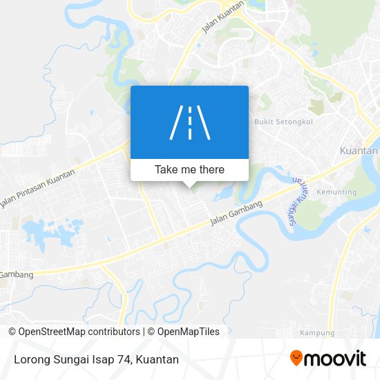 Lorong Sungai Isap 74 map
