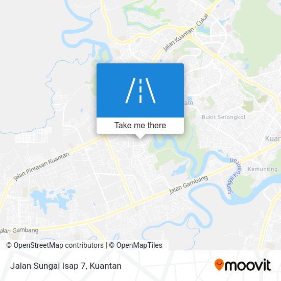 Peta Jalan Sungai Isap 7