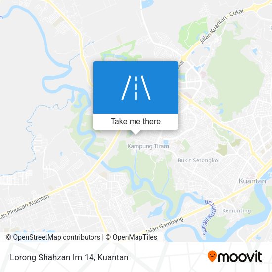 Lorong Shahzan Im 14 map