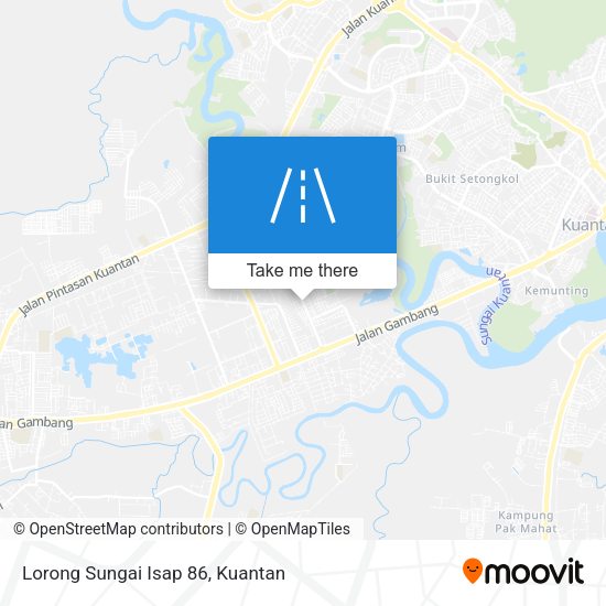 Lorong Sungai Isap 86 map