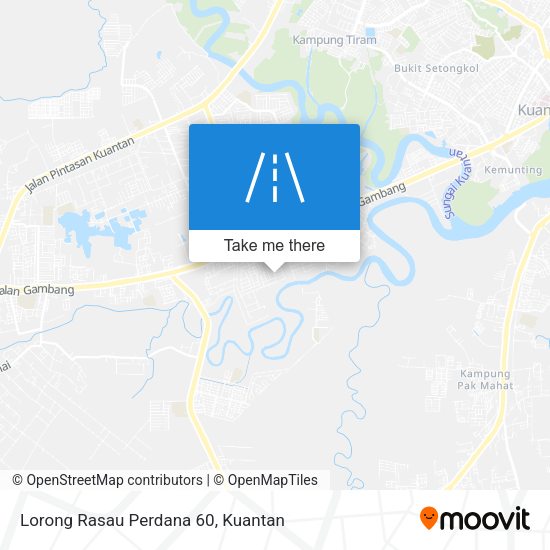 Lorong Rasau Perdana 60 map