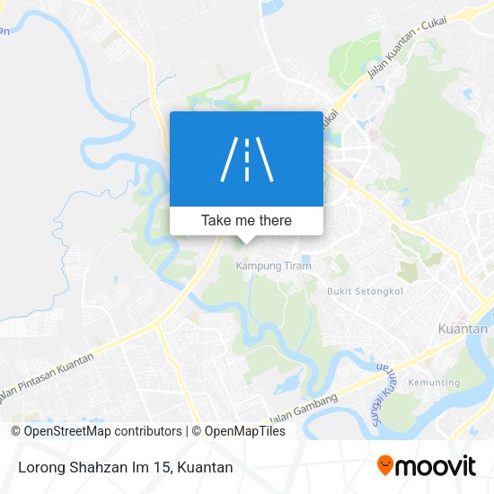 Peta Lorong Shahzan Im 15