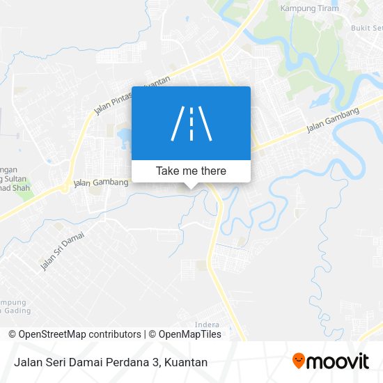 Jalan Seri Damai Perdana 3 map