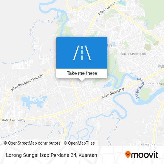 Lorong Sungai Isap Perdana 24 map