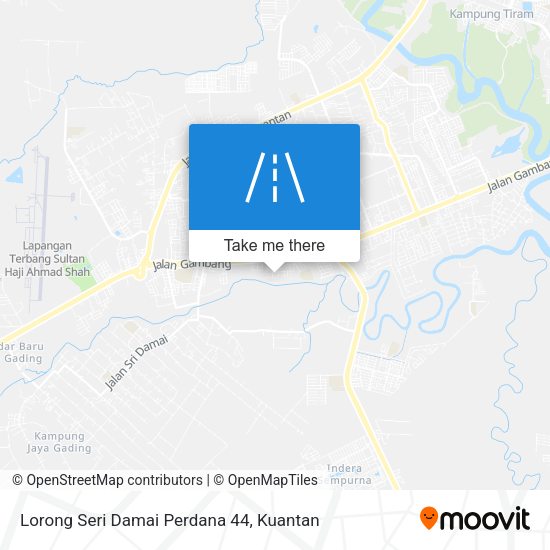 Lorong Seri Damai Perdana 44 map