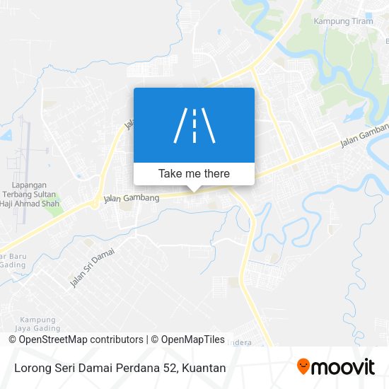 Lorong Seri Damai Perdana 52 map