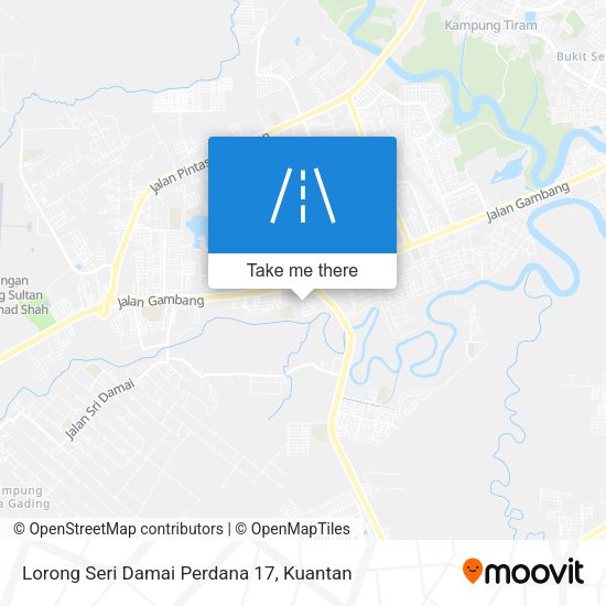 Lorong Seri Damai Perdana 17 map