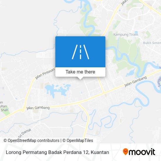 Lorong Permatang Badak Perdana 12 map