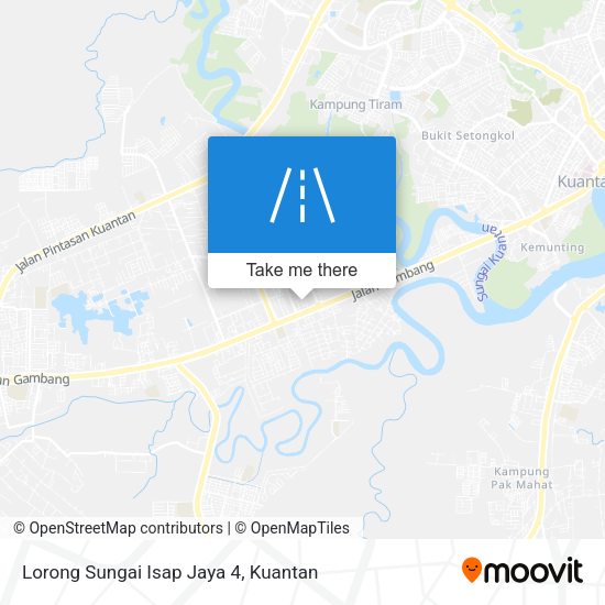 Lorong Sungai Isap Jaya 4 map