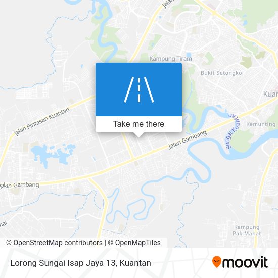 Lorong Sungai Isap Jaya 13 map