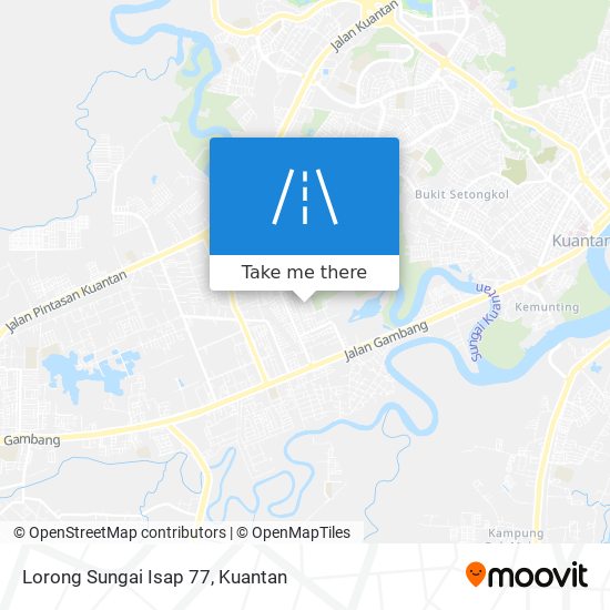 Lorong Sungai Isap 77 map