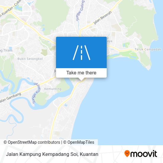 Jalan Kampung Kempadang Soi map