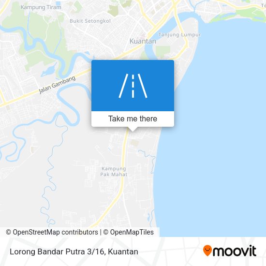 Peta Lorong Bandar Putra 3/16