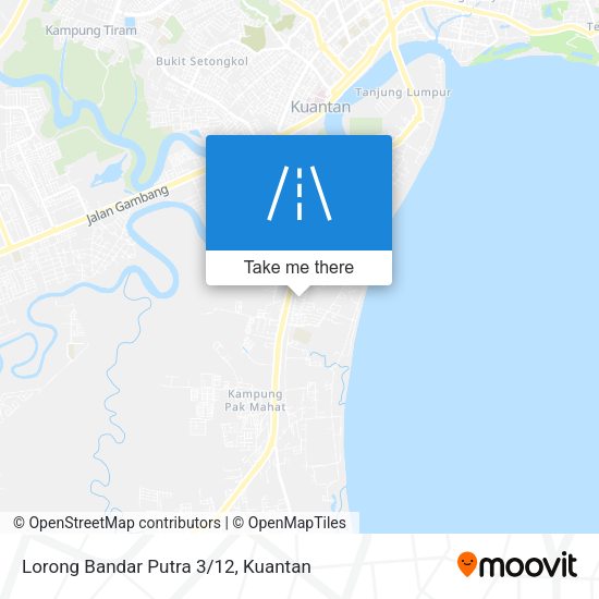 Peta Lorong Bandar Putra 3/12