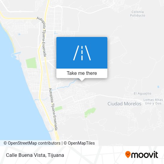Mapa de Calle Buena Vista