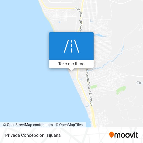 Mapa de Privada Concepción