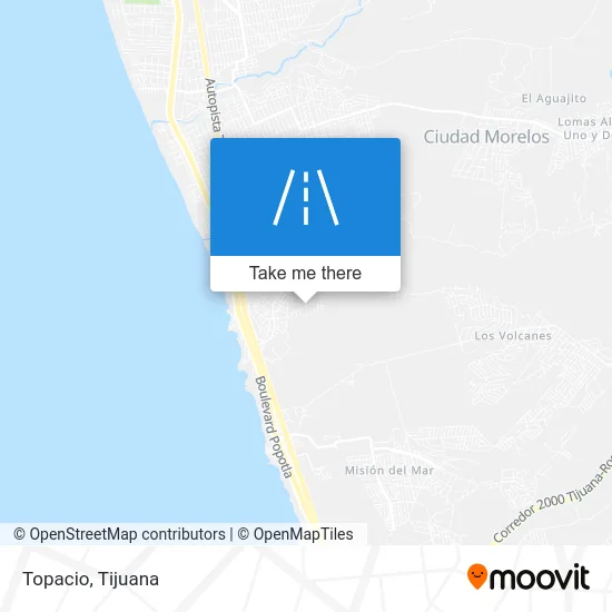 Topacio map