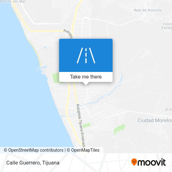 Mapa de Calle Guerrero