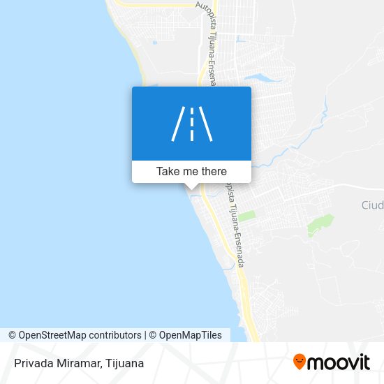 Mapa de Privada Miramar