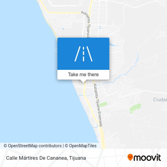 Calle Mártires De Cananea map