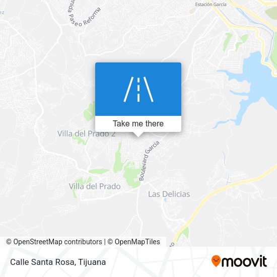 Mapa de Calle Santa Rosa