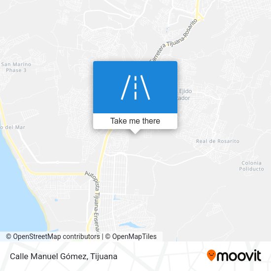 Calle Manuel Gómez map