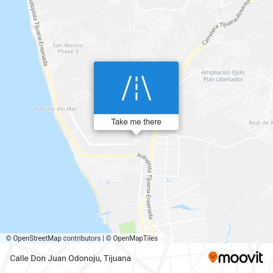 Calle Don Juan Odonoju map