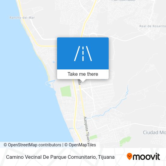 Mapa de Camino Vecinal De Parque Comunitario
