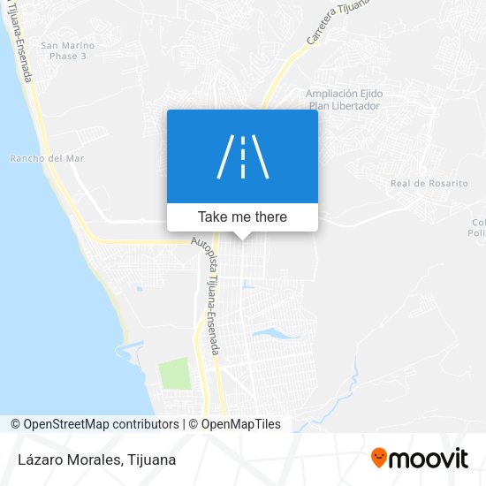 Mapa de Lázaro Morales