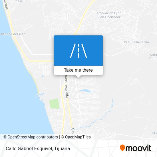 Mapa de Calle Gabriel Esquivel