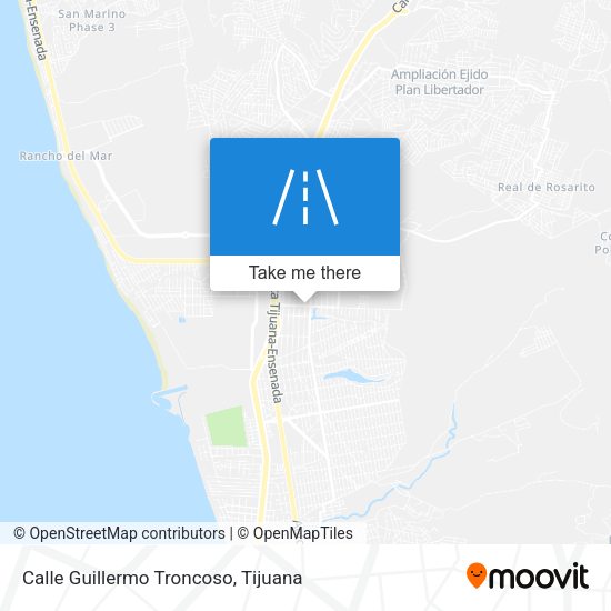 Mapa de Calle Guillermo Troncoso