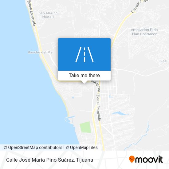 Mapa de Calle José María Pino Suárez
