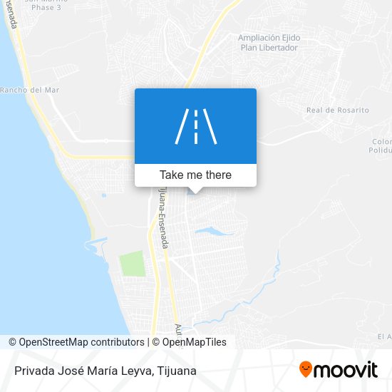 Mapa de Privada José María Leyva