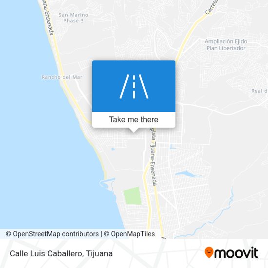 Calle Luis Caballero map