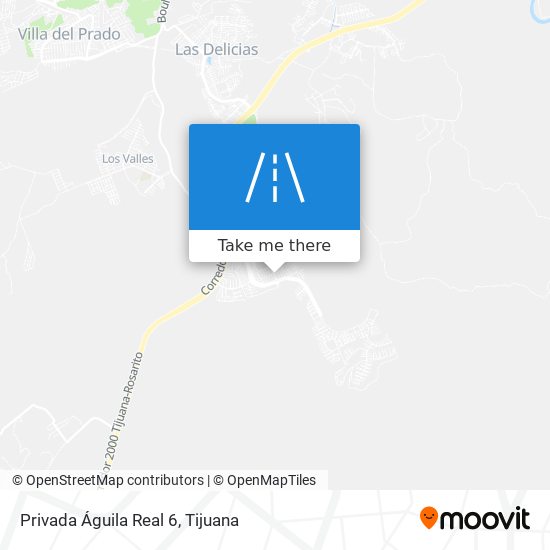 Privada Águila Real 6 map