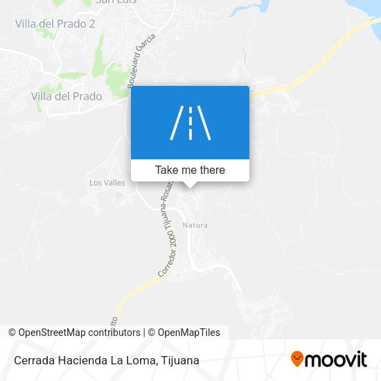 Cerrada Hacienda La Loma map