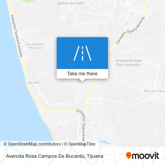 Avenida Rosa Campos De Bucardo map