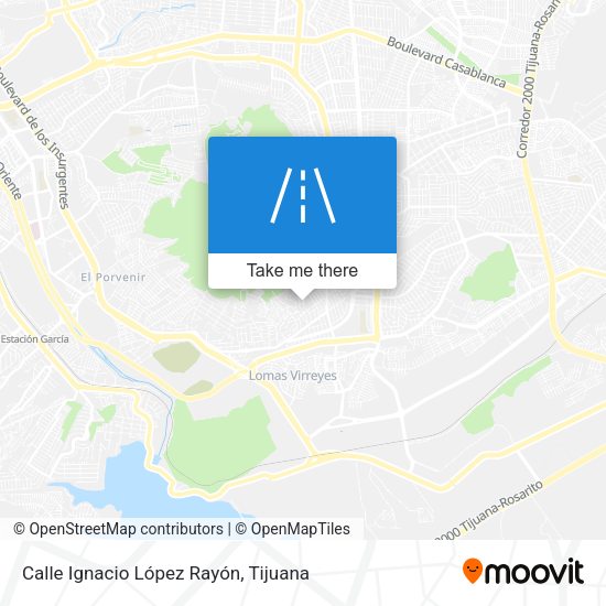 Calle Ignacio López Rayón map