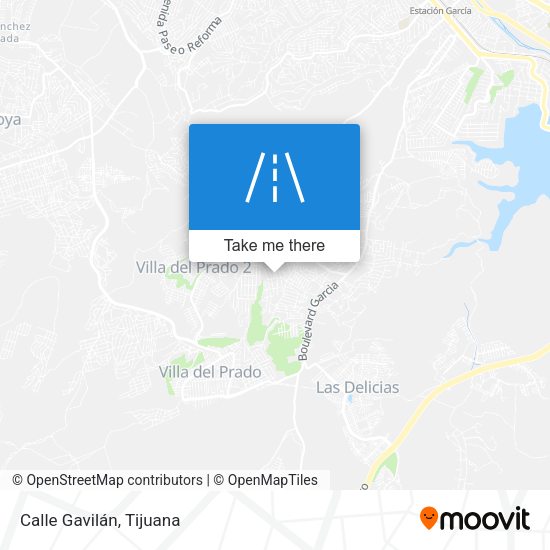 Mapa de Calle Gavilán