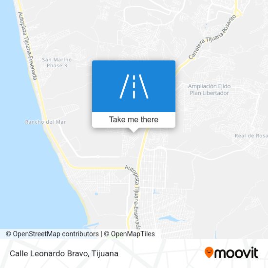 Calle Leonardo Bravo map