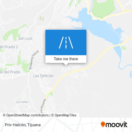Mapa de Priv Halcón
