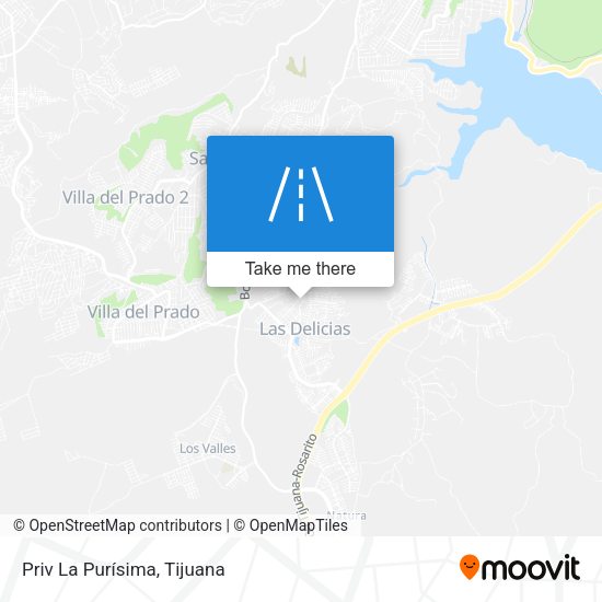 Mapa de Priv La Purísima