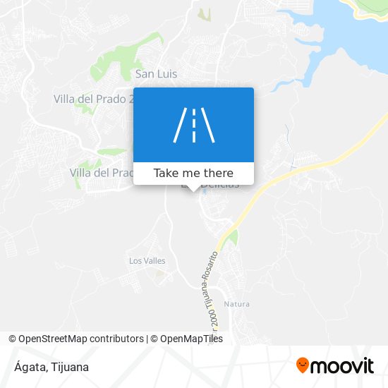 Ágata map