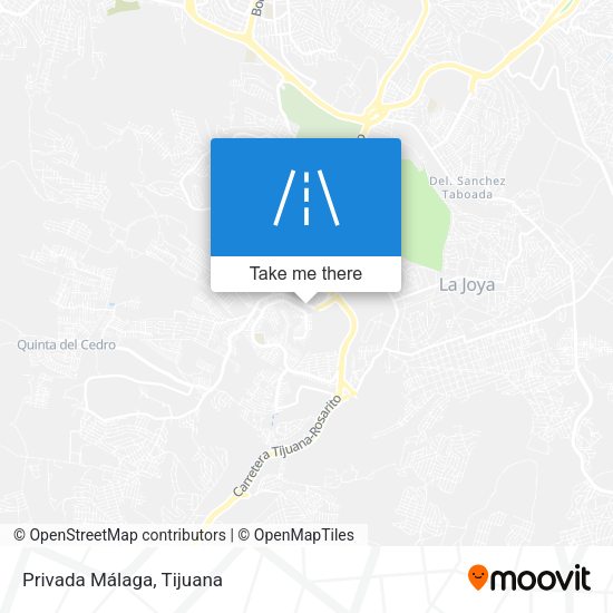 Mapa de Privada Málaga