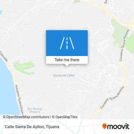 Calle Sierra De Ayllon map