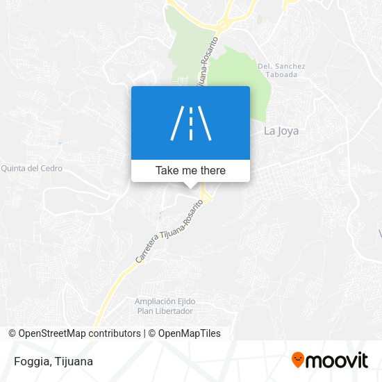 Foggia map